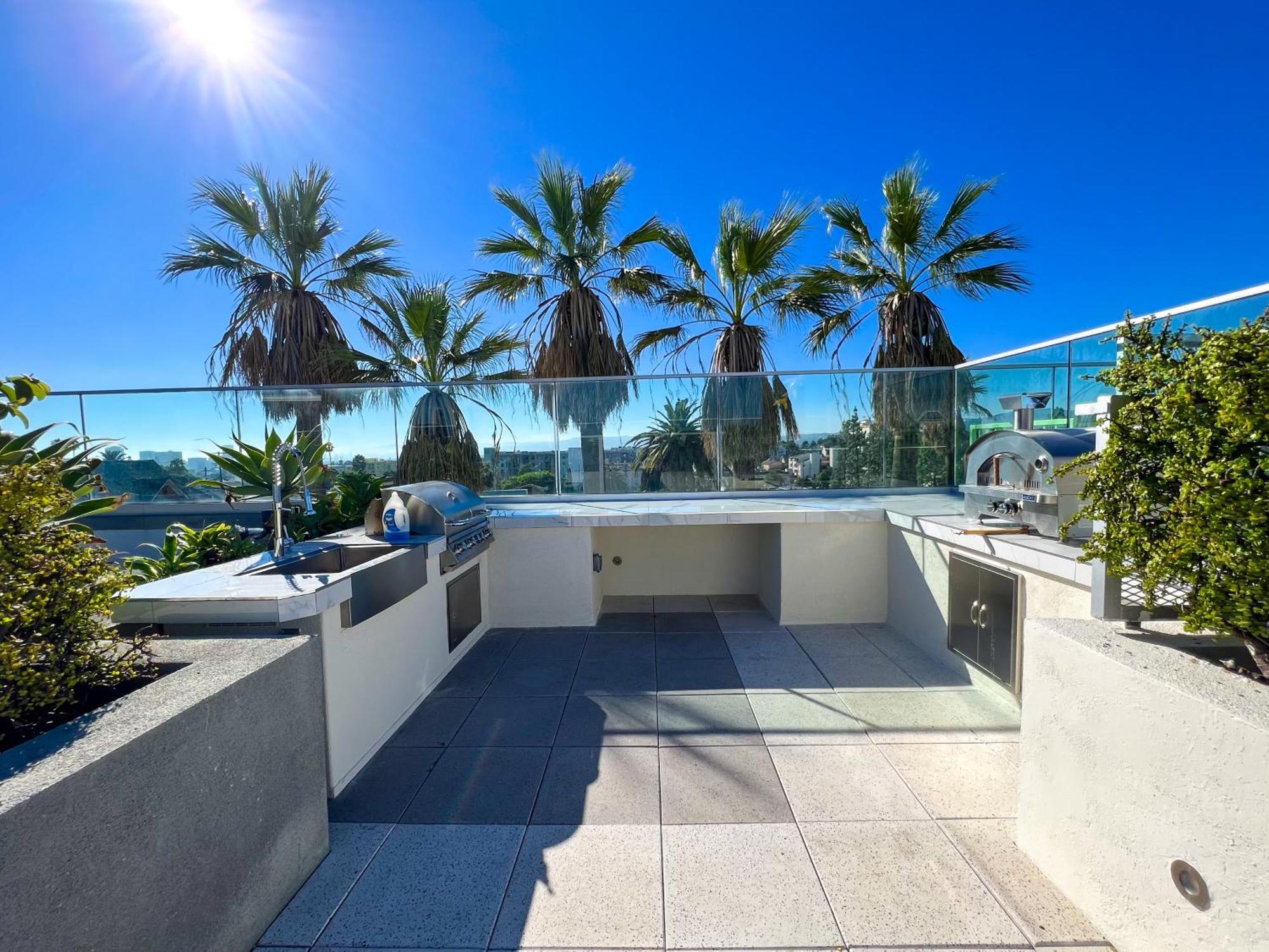 Luxury Downtown Los Angeles Penthouse Condo With Skyline Views Exterior foto